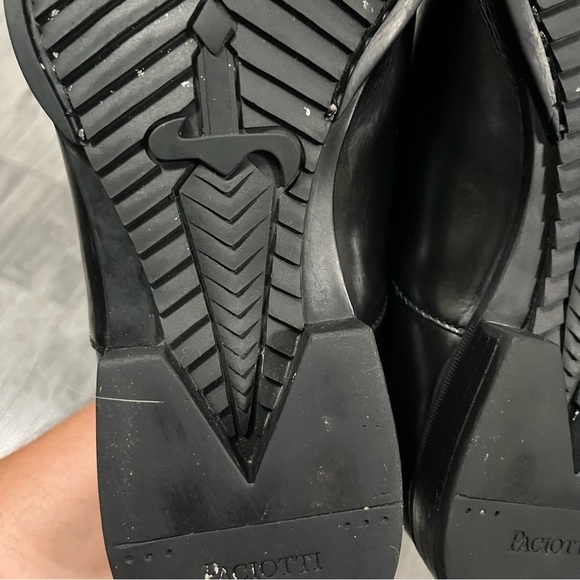 Cesare Paciotti Mens Shoes Size 6 US  Black Laceless Derby - Picture 9 of 11